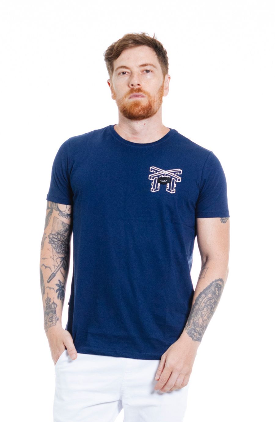 Camiseta Tfour Marinho