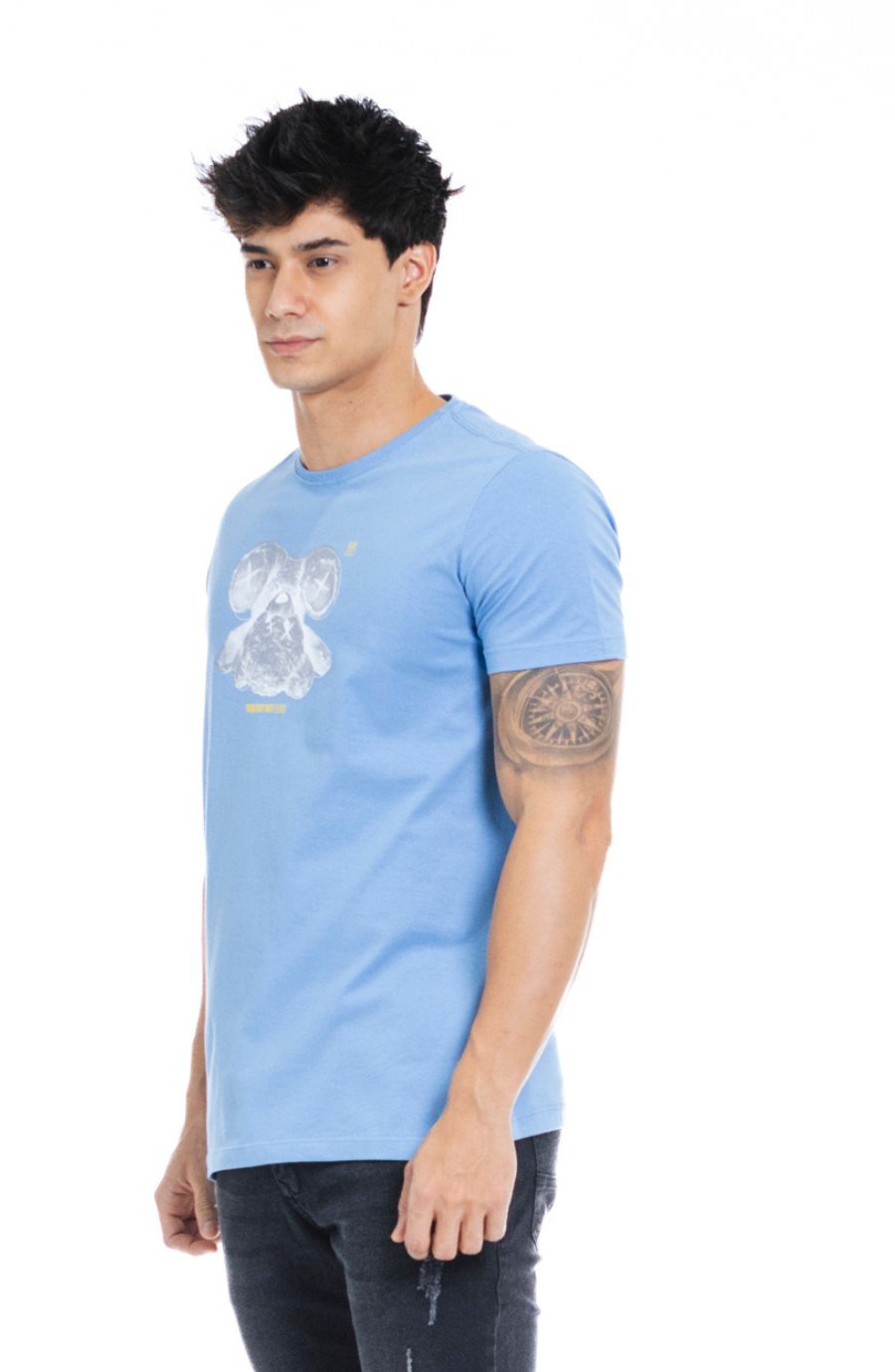 Camiseta Negative Bear Comedy Blueberry