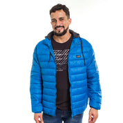 Jaqueta Matelasse Canguru Originals Azul Bic