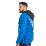 Jaqueta Matelasse Canguru Originals Azul Bic