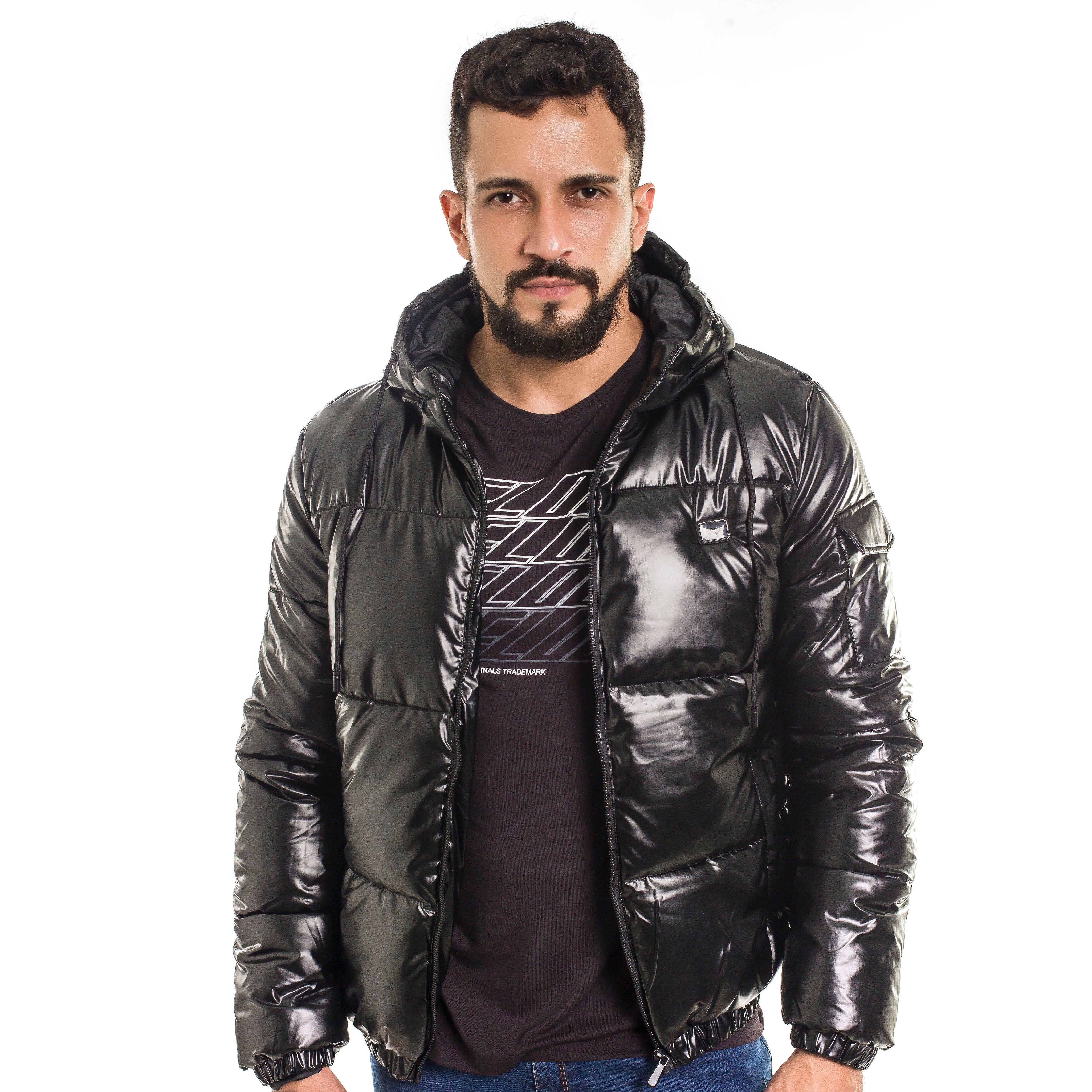 Jaqueta Super Puffer Originals Preta