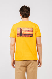 Camiseta Soul Praia de Muta Amarela