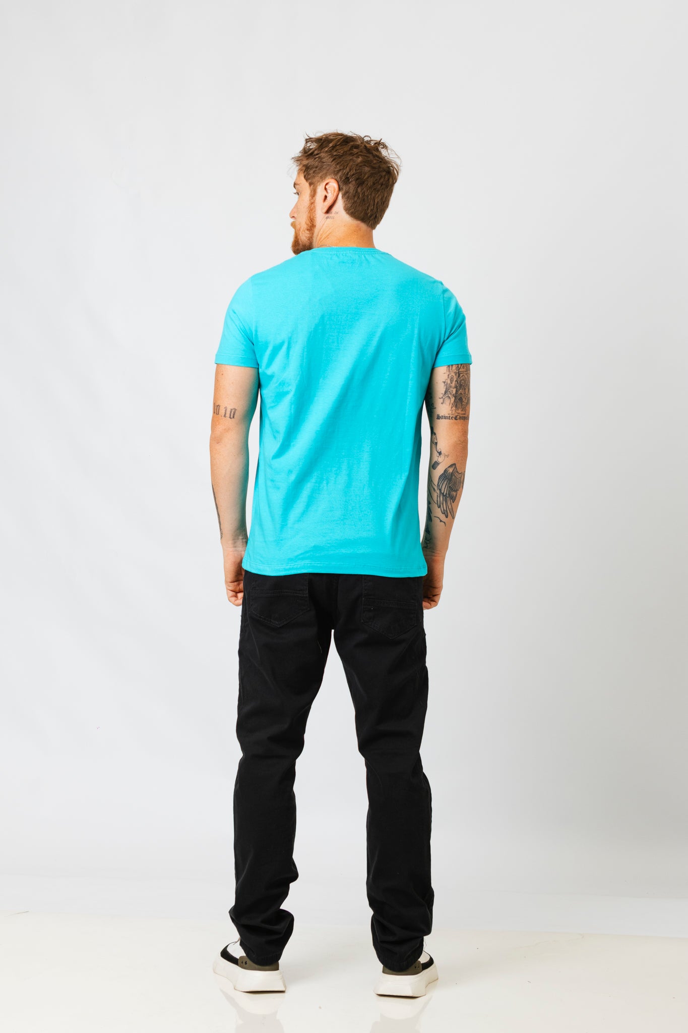 Camiseta Revive Class Azul Turquesa