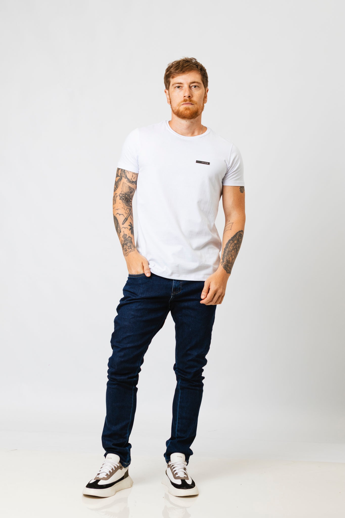 Kit 3 Camisetas Básicas Brancas