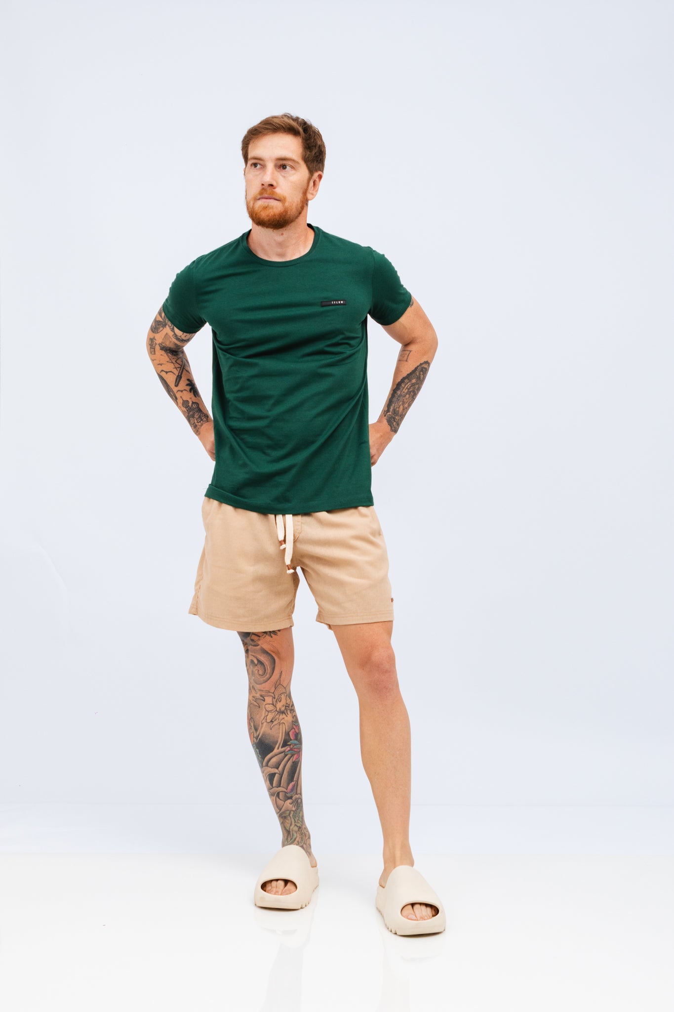 Camiseta Revive Class Verde Galapagos