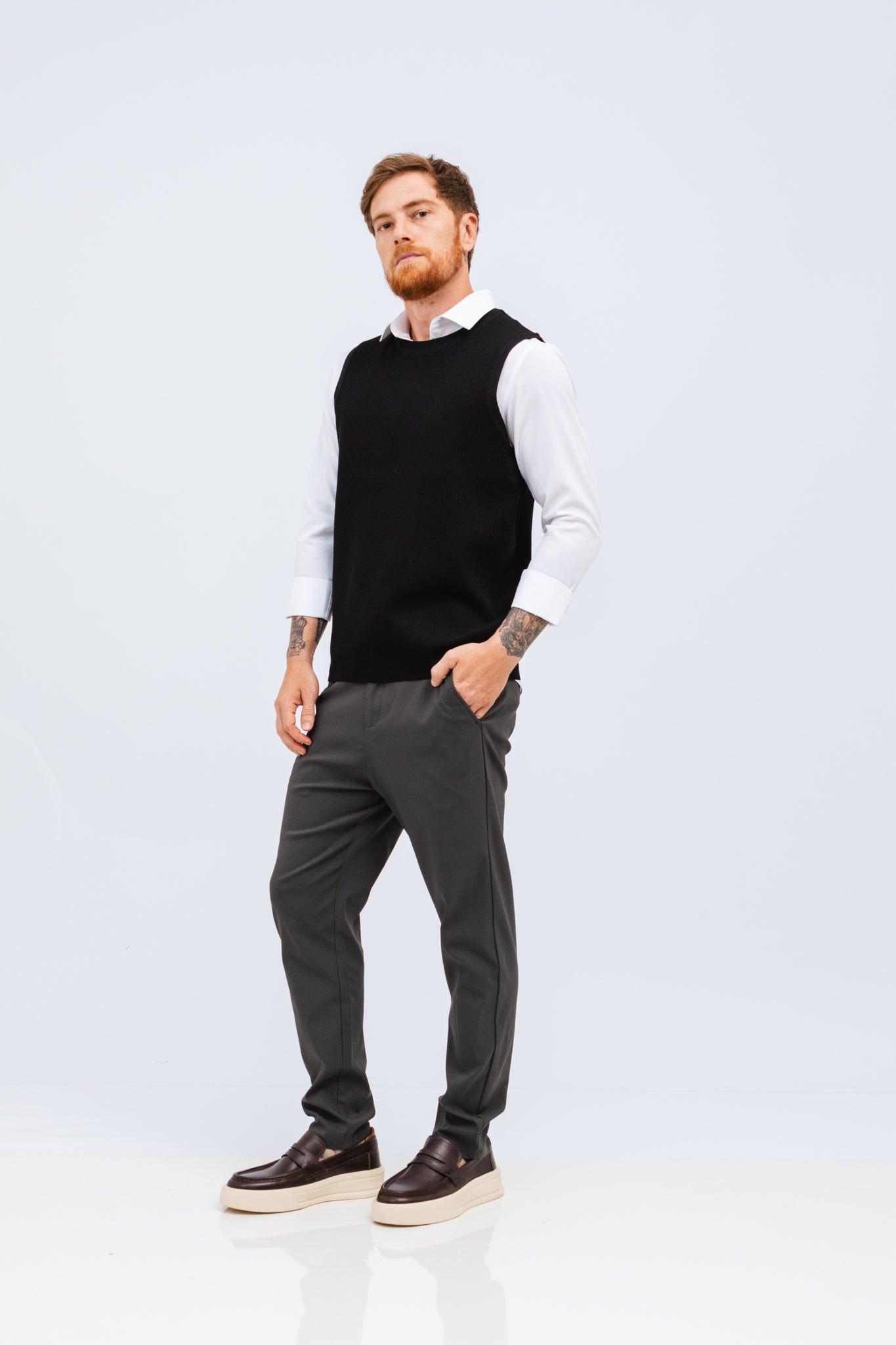 Colete Tricot Henares Preto