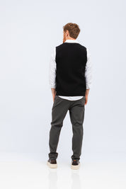 Colete Tricot Henares Preto