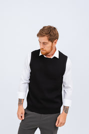 Colete Tricot Henares Preto