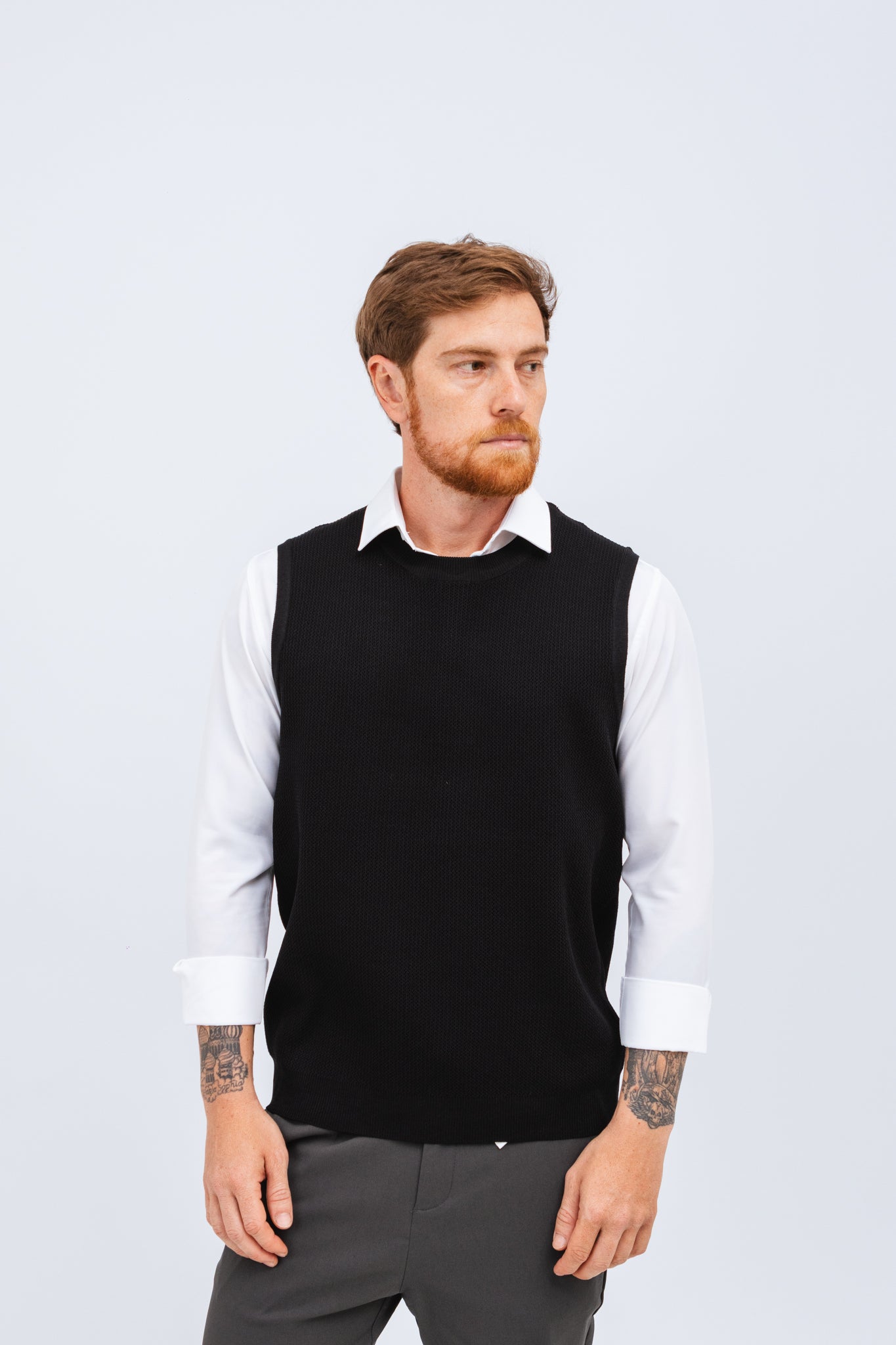Colete Tricot Henares Preto