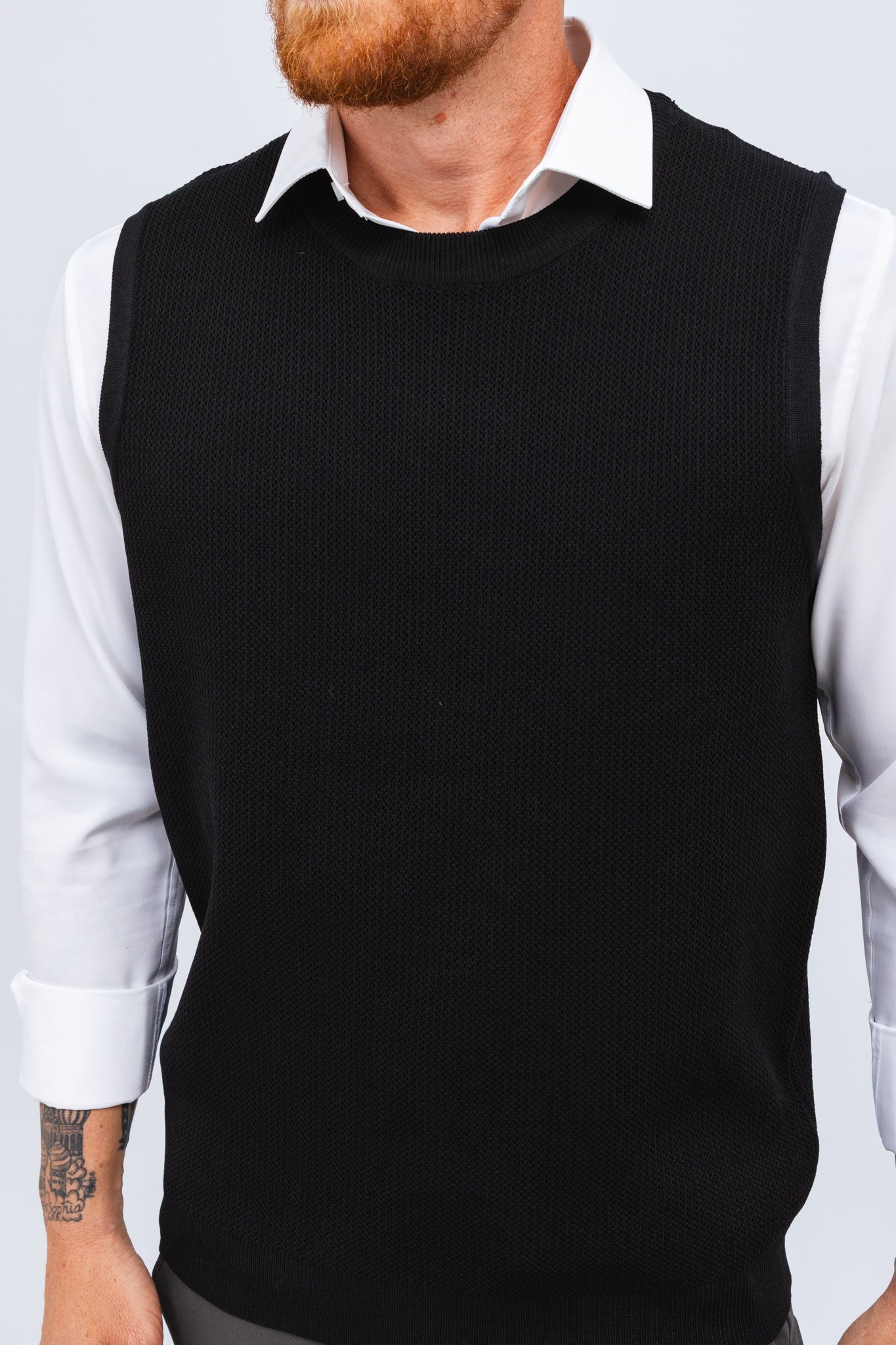 Colete Tricot Henares Preto