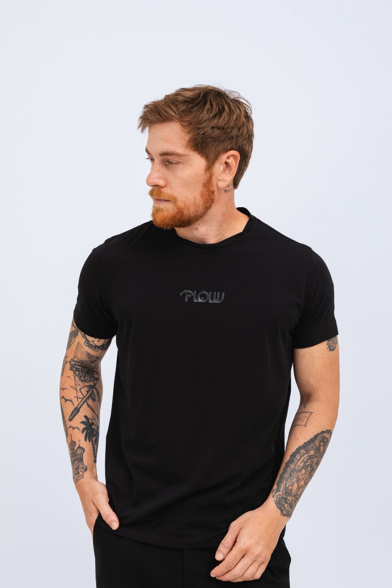Camiseta Pima Heev Preta
