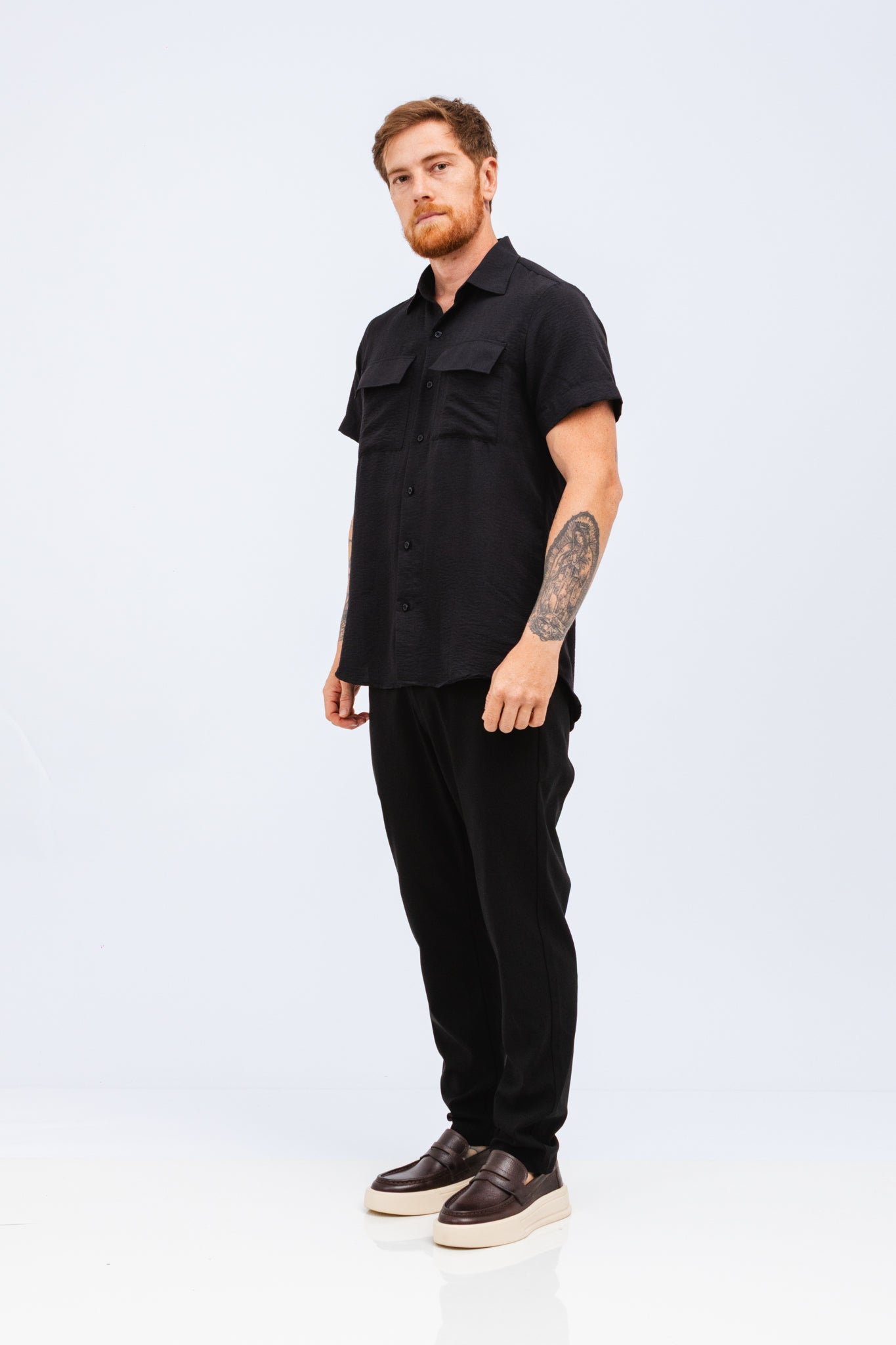 Camisa MC Carbon Preta