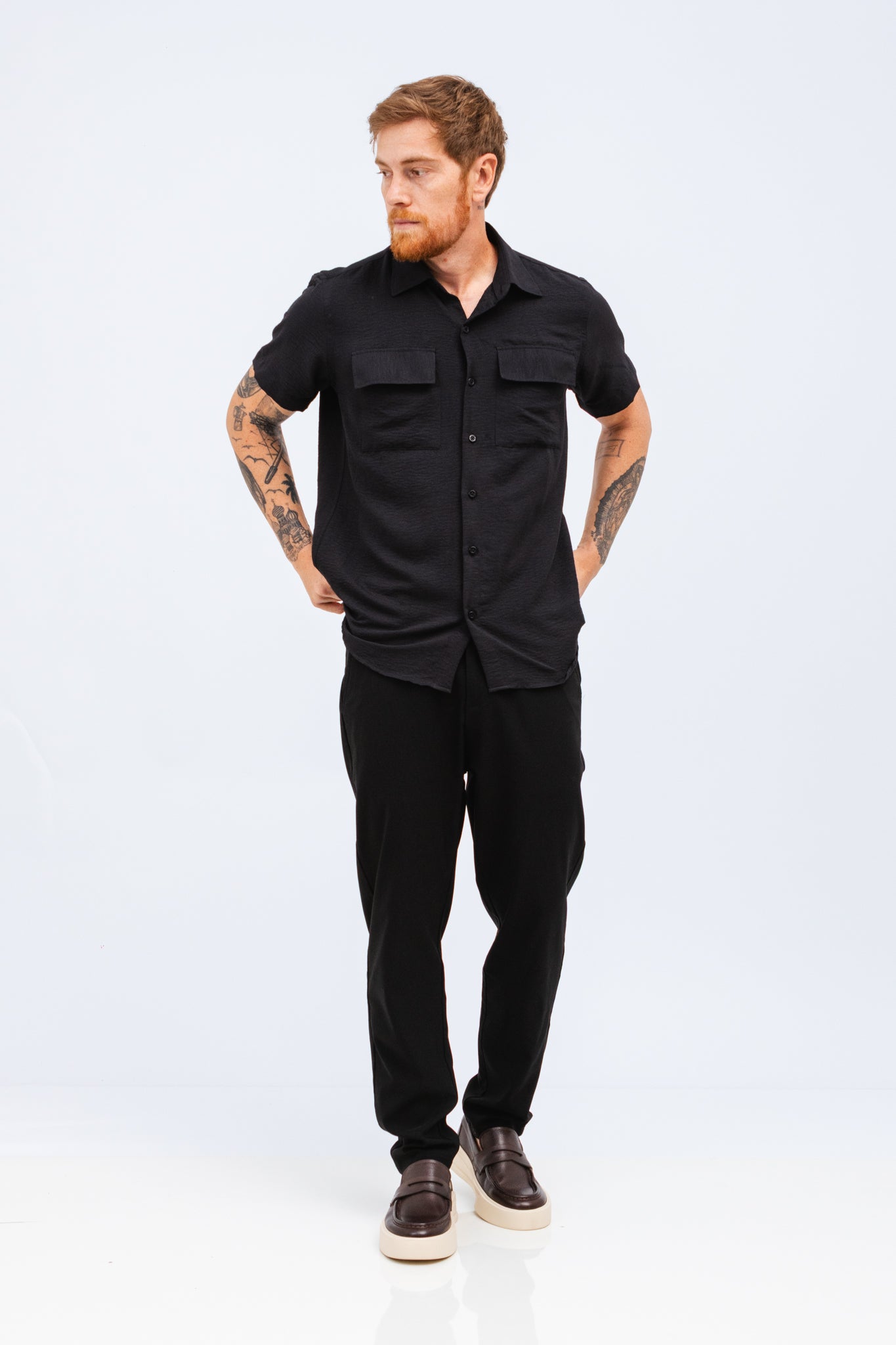 Camisa MC Carbon Preta