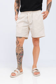 Short Nagore Linen Natural