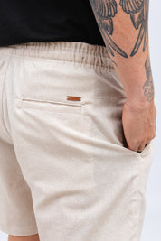 Short Nagore Linen Natural