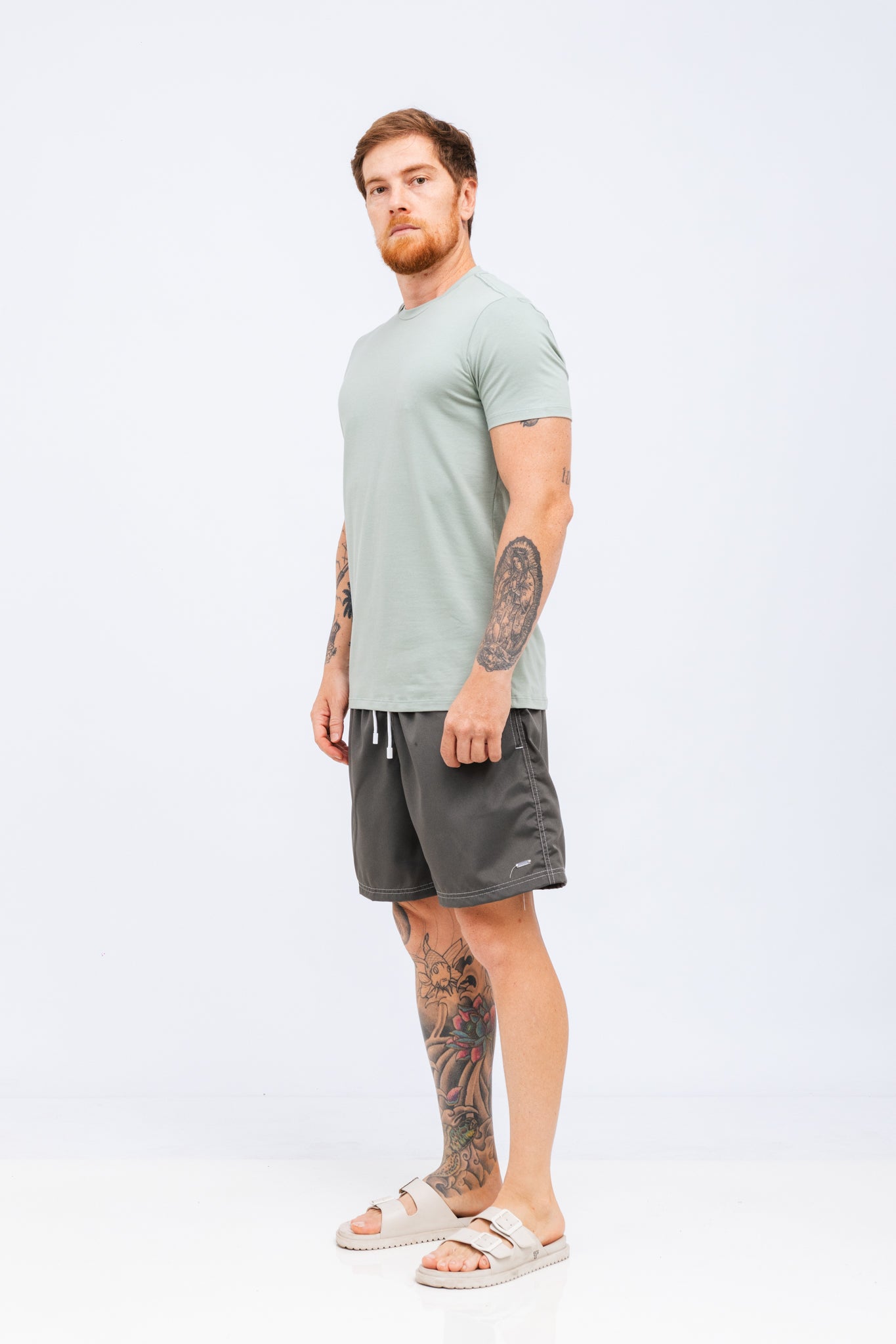 Camiseta Pima Atiq Verde Pistache