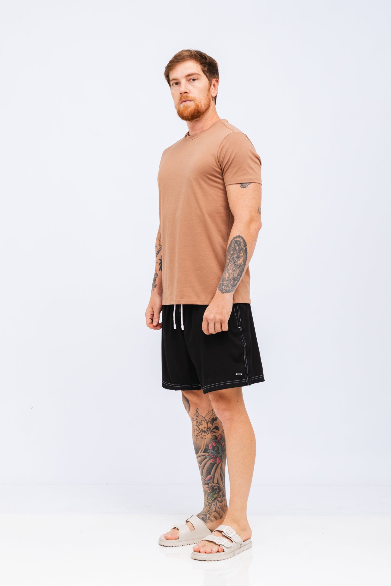 Camiseta Pima Atiq Marrom