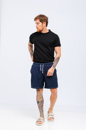 Short Acqua Essence Azul Marinho