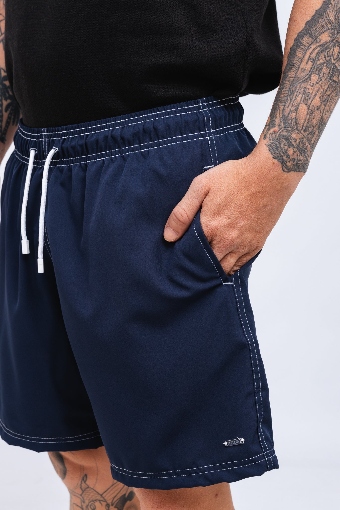 Short Acqua Essence Azul Marinho