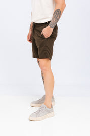 Bermuda Linen Kaimbe Verde Militar