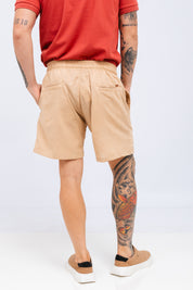 Short Nagore Linen Bege