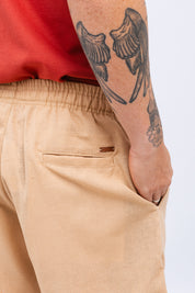 Short Nagore Linen Bege