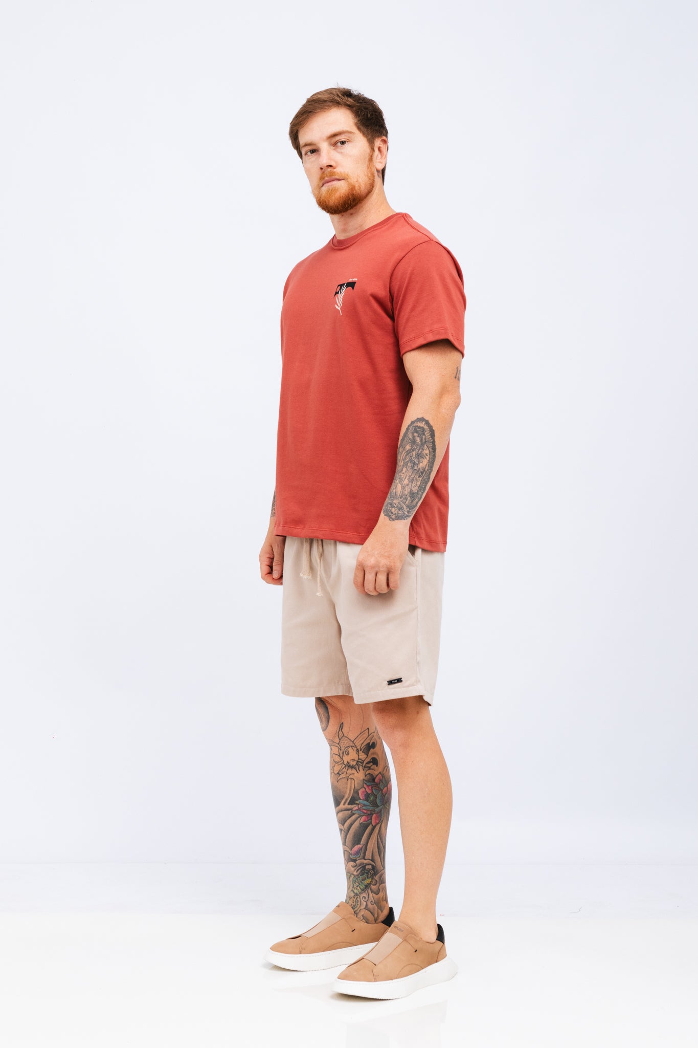 Short Nagore Linen Bege