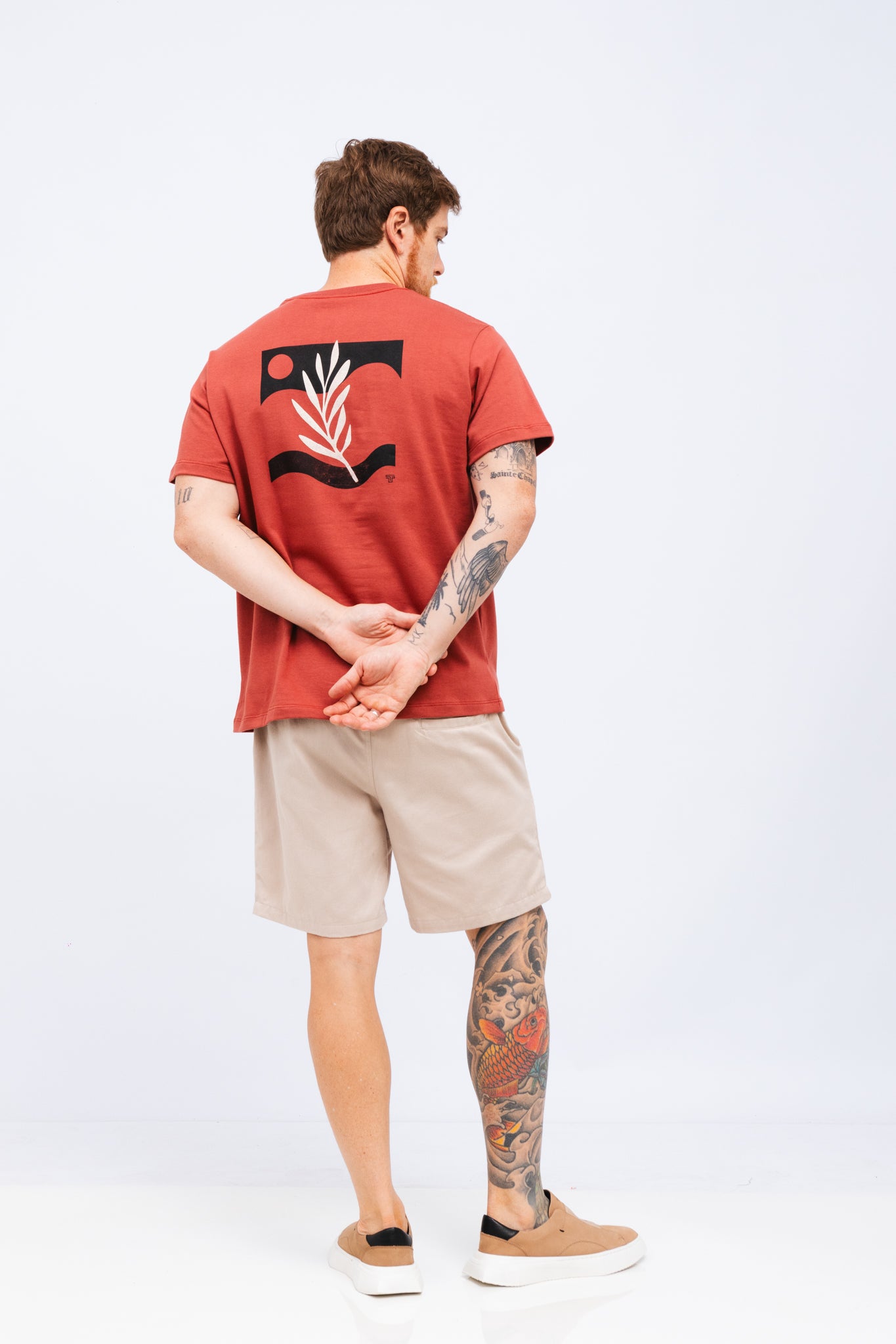 Short Nagore Linen Bege