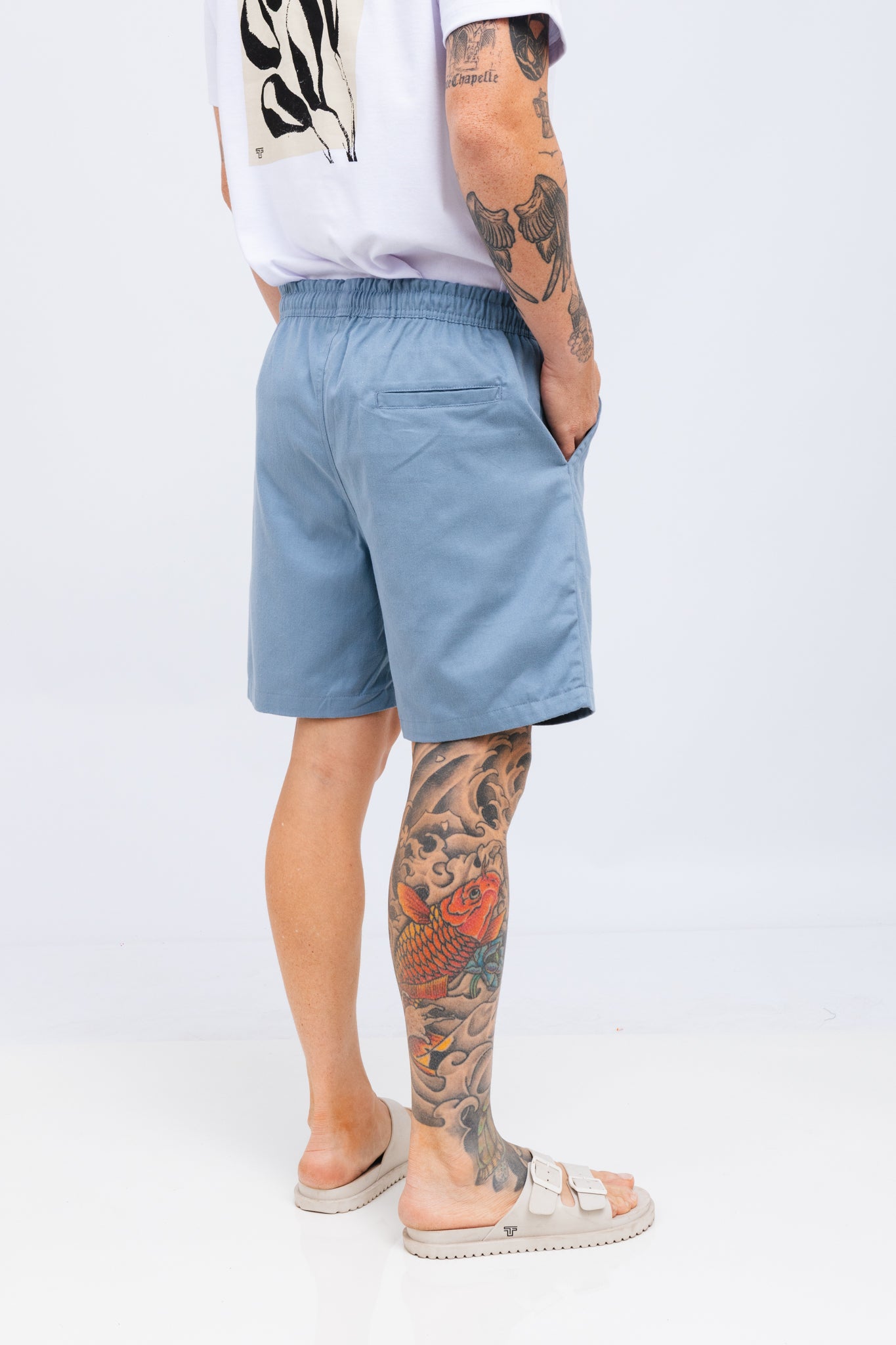 Short Sarja Tourlos Azul Indigo