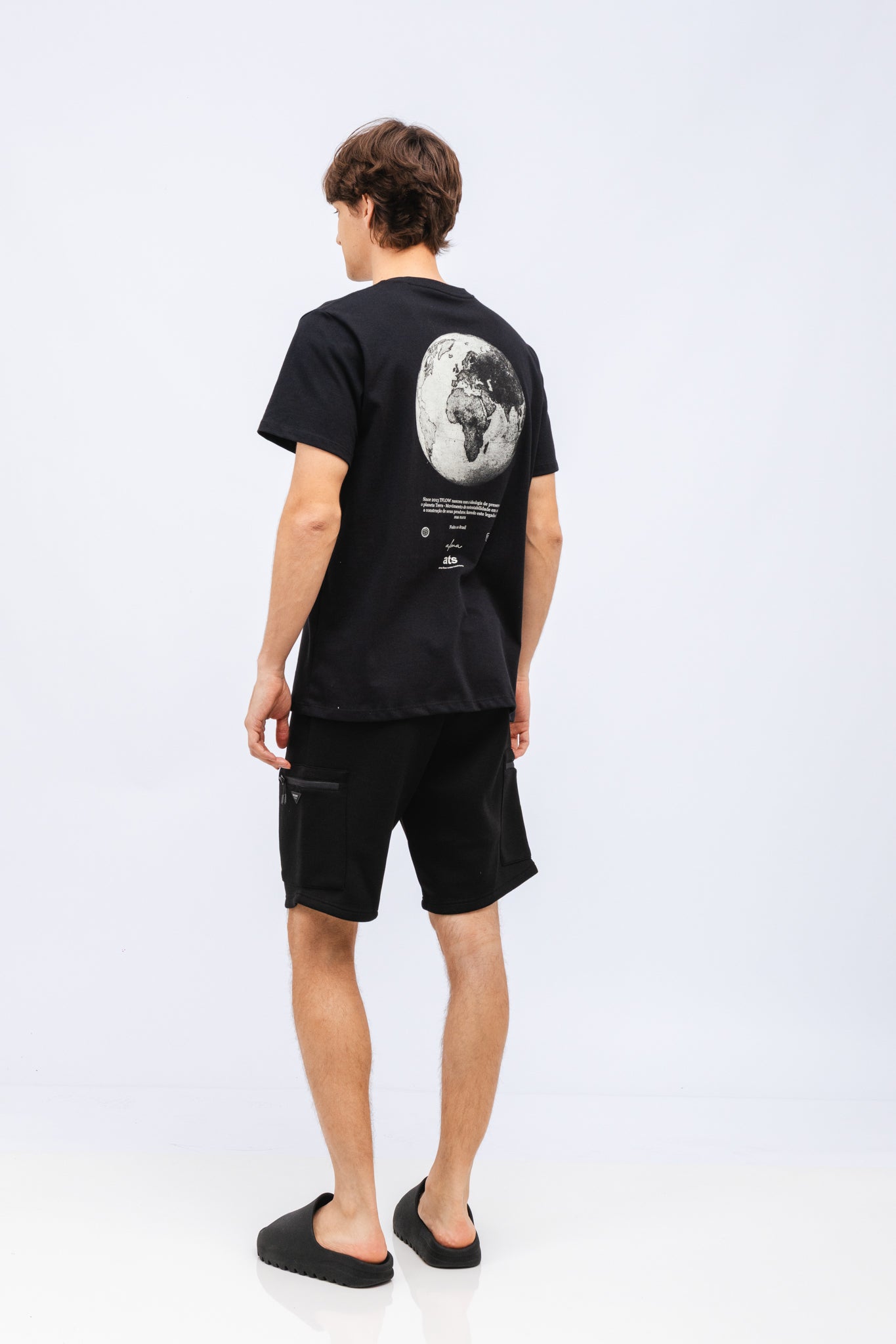 Bermuda Moletom Cargo Nobye