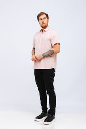 Camisa Viscose MC Rayon Rose