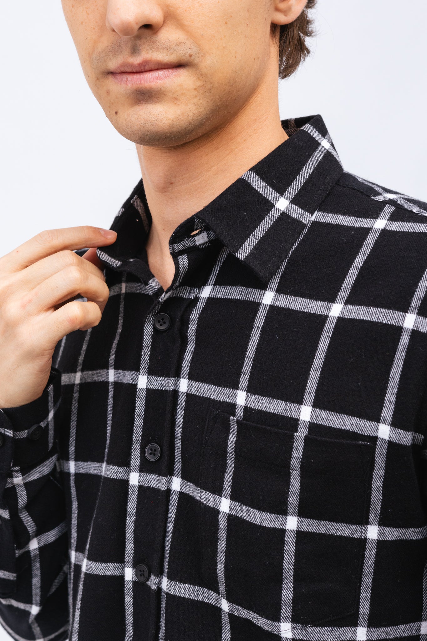 Camisa ML Flanelada Alaric