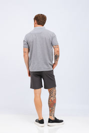 Bermuda Mercy Cinza Mescla