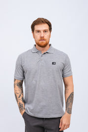 Polo Piquet Triulzi Cinza
