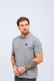 Polo Piquet Triulzi Cinza