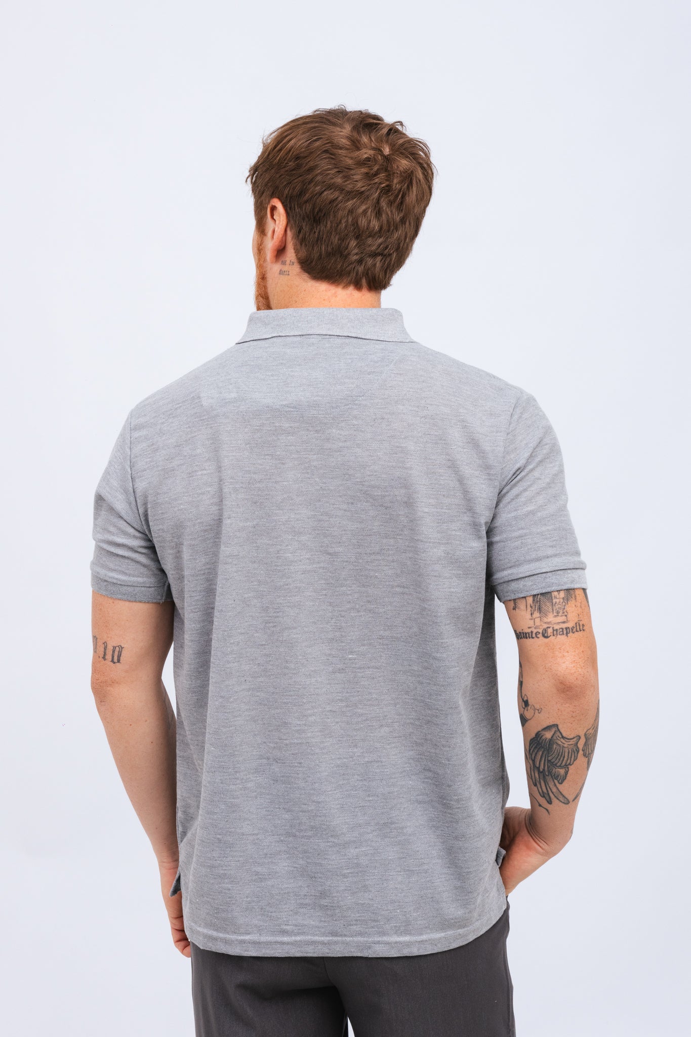 Polo Piquet Triulzi Cinza