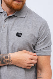 Polo Piquet Triulzi Cinza