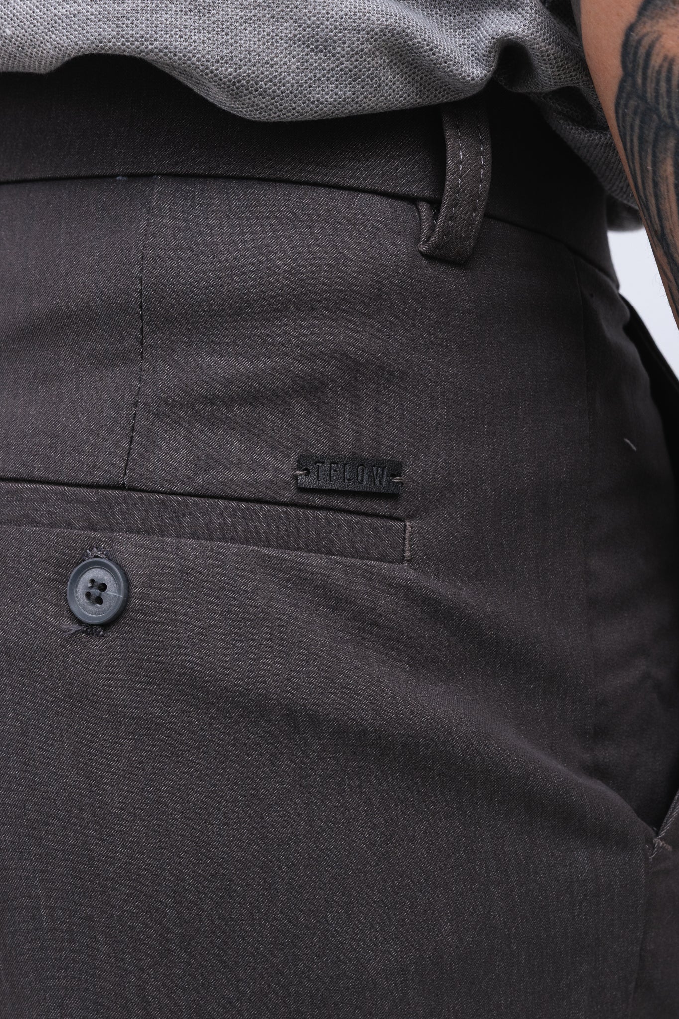 Bermuda Mercy Cinza Mescla