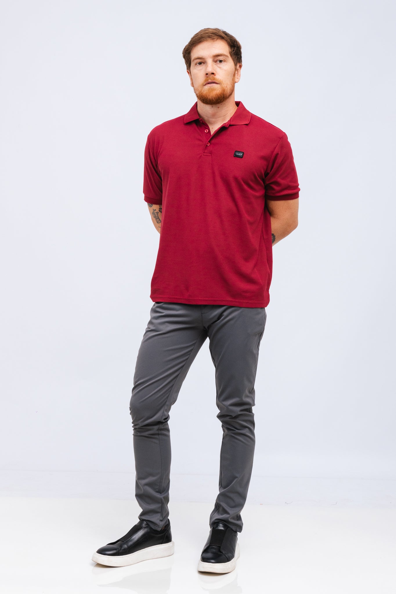 Polo Piquet Triulzi Bordô