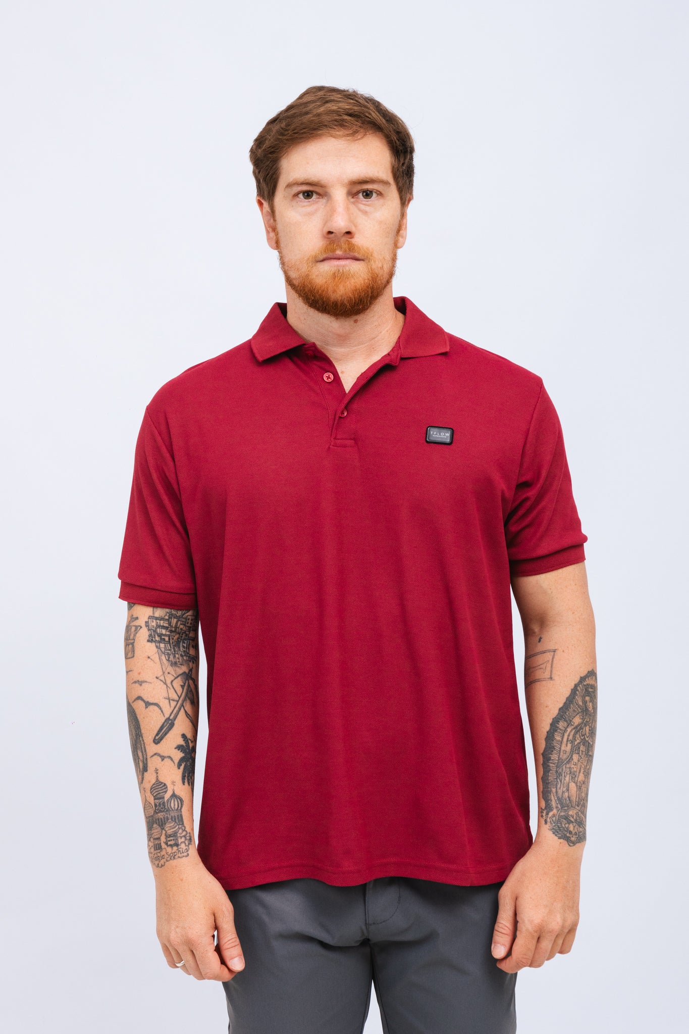 Polo Piquet Triulzi Bordô
