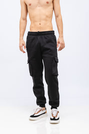 Calça Cargo Moleton Norky Preta