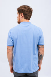 Polo Piquet Triulzi Azul Claro