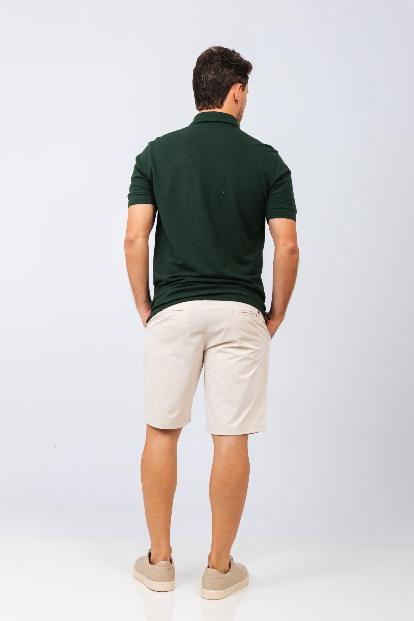 Polo Piquet Essential Verde Floresta