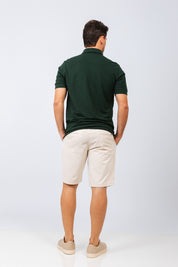 Polo Piquet Essential Verde Floresta