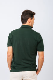 Polo Piquet Essential Verde Floresta