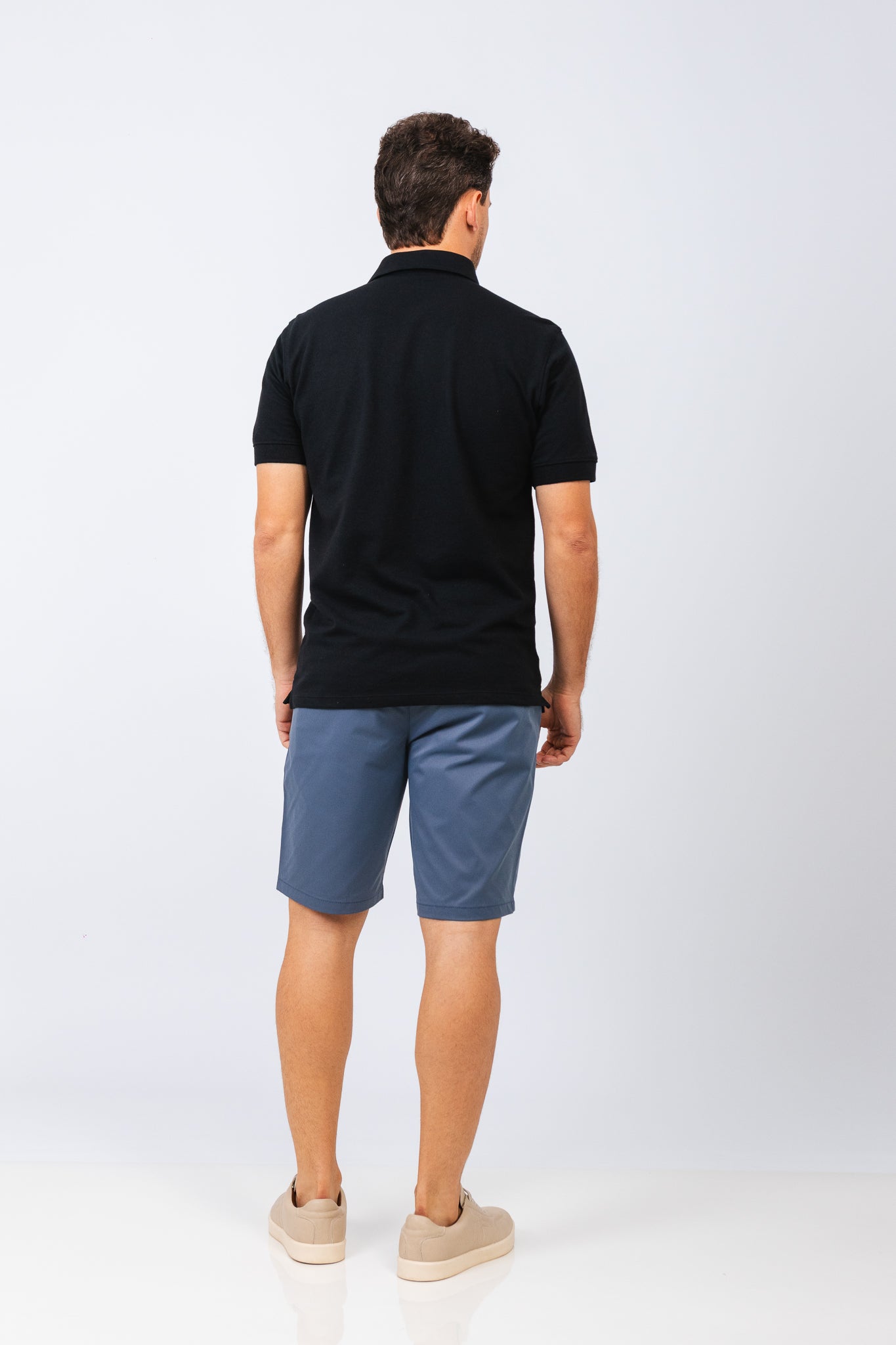 Polo Piquet Essential Preta