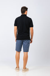Polo Piquet Essential Preta
