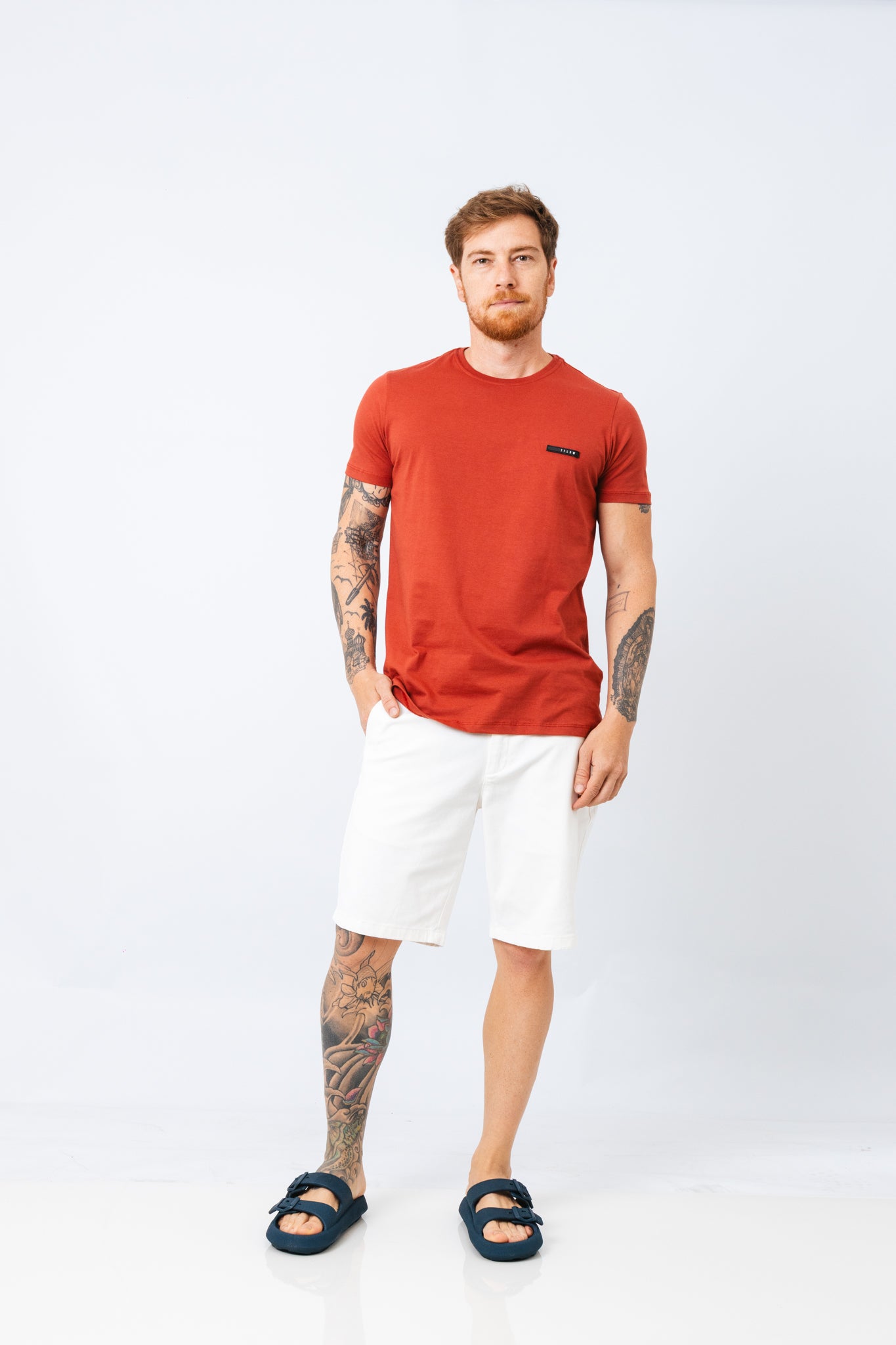 Camiseta Revive Class Vermelho Ginger
