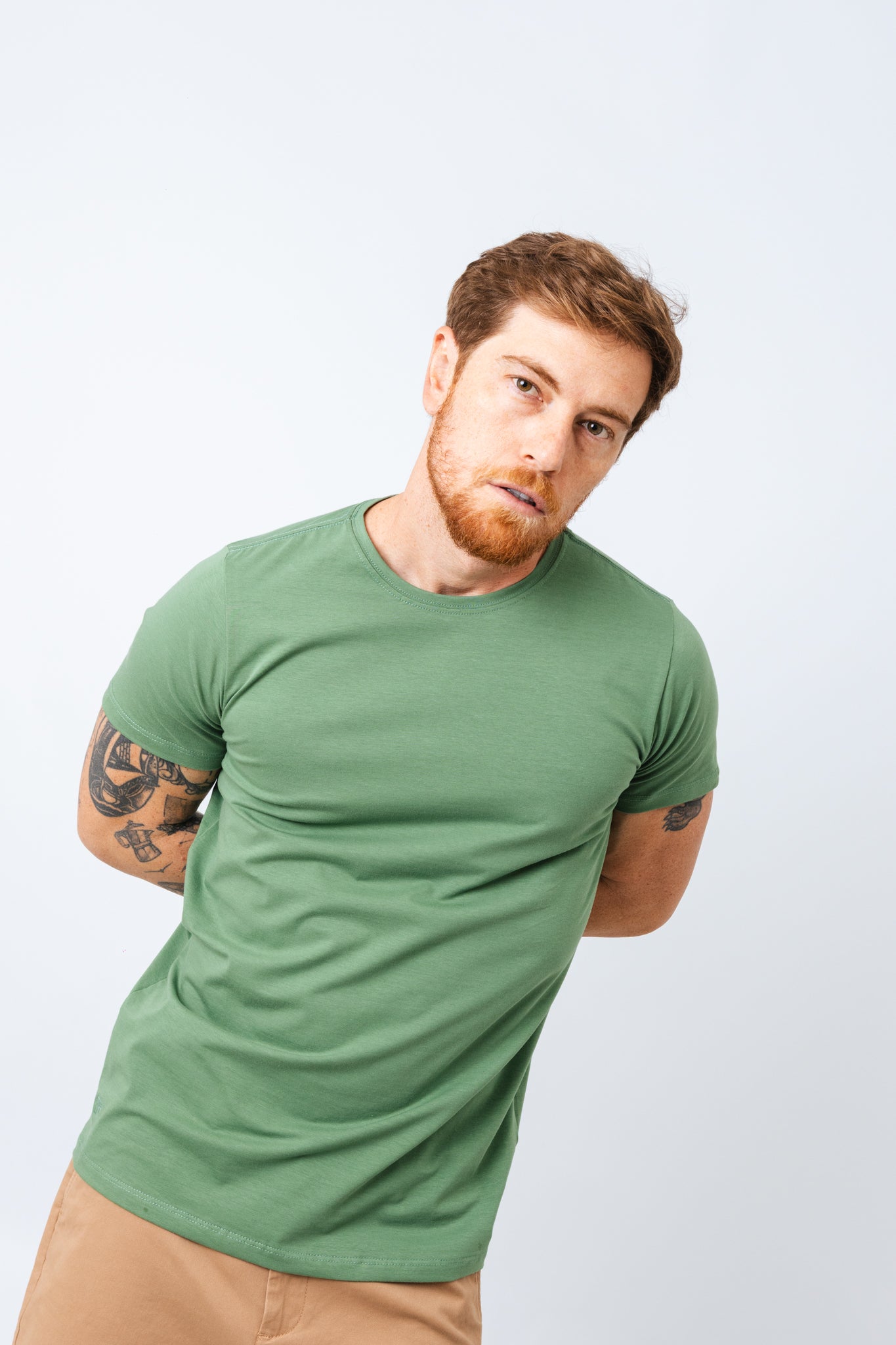Camiseta Pima Next Edition Verde Militar