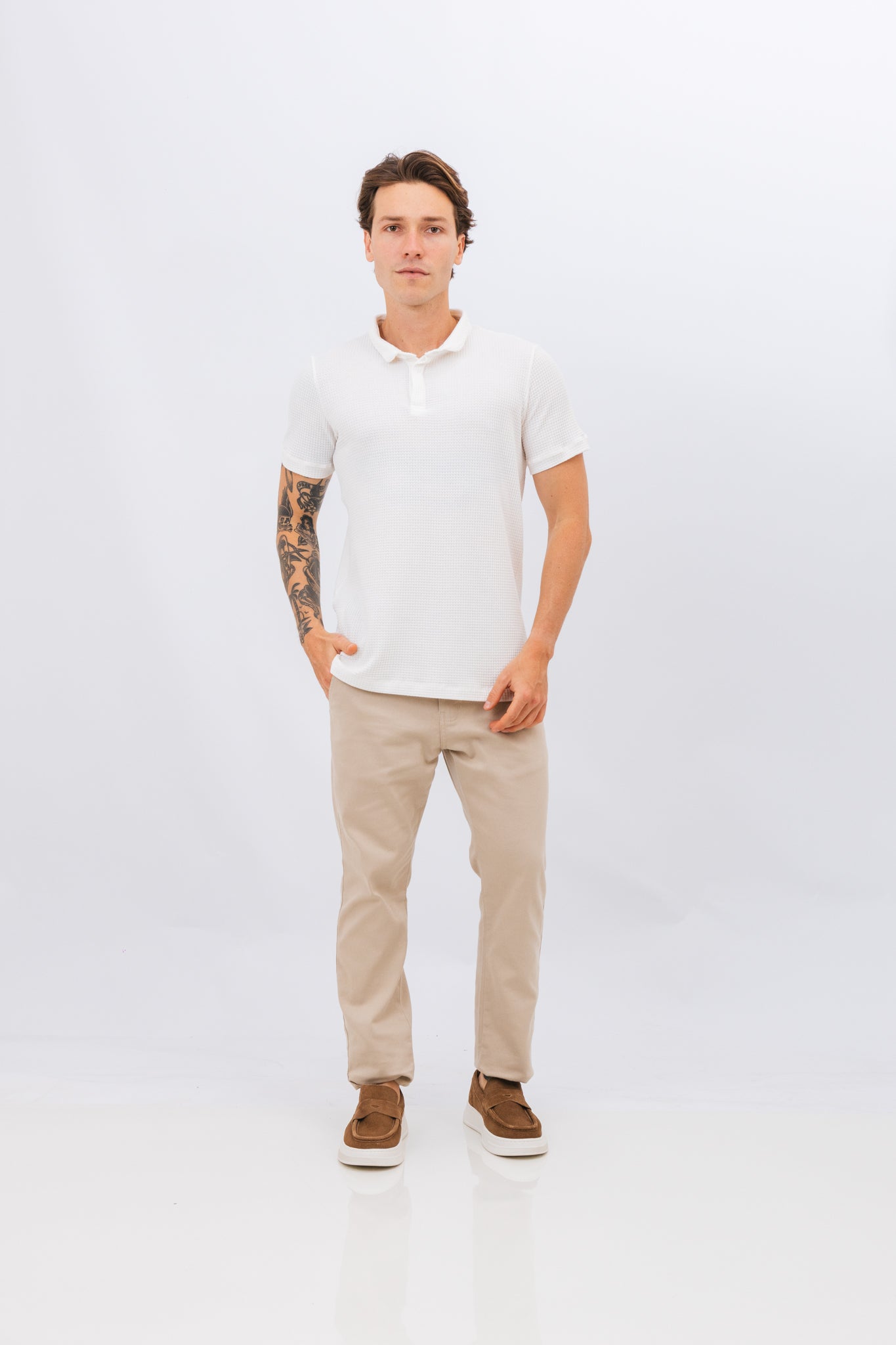 Camiseta Trico Galli Off White